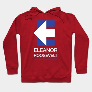 Ghost of Eleanor Roosevelt - Red Shirt Hoodie